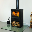 F2 Fires Vue Landscape Ecodesign Multifuel Logstore Stove - 4.9kW