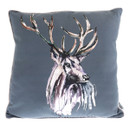 Meg Hawkins Cushion - Stag 