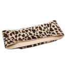 Leopard Print Faux Fur Hot Water Bottle Belt