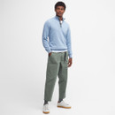 Barbour Men's Half Zip Jumper - Dark Chambray