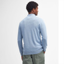Barbour Men's Half Zip Jumper - Dark Chambray