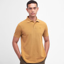 Barbour Men's Washed Sports Polo Top - Cumin