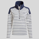 Craghoppers Women's Lily Half Zip Fleece - Blue Navy Stripe