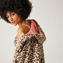 Regatta Adults Waterproof Changing Robe - Leopard Print Regatta Adults Waterproof Changing Robe - Leopard Print