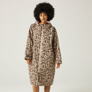 Regatta Adults Waterproof Changing Robe - Leopard Print Regatta Adults Waterproof Changing Robe - Leopard Print