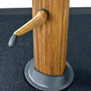 Hartman 3.5m Seychelles Round Cantilever LED Parasol with Bluetooth Speaker - Silhouette