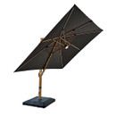 Hartman Seychelles Cantilever Square Bluetooth Parasol, 3m - Dark Grey