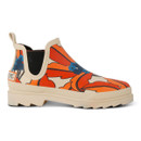 Regatta x Orla Kiely Women's Mid Wellington Boots - Orange Tropical