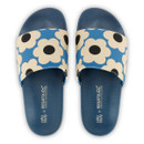 Regatta x Orla Kiely Women's Sliders - Blue Sixties Daisy
