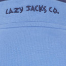 Lazy Jacks Women's Super Soft Quarter Zip Sweatshirt - Sapphire