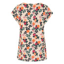 Weird Fish Women's Paw Paw Printed T-shirt - Cantaloupe