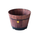VegTrug Build-a-Barrel Kit, 37cm - Dark Brown VegTrug Build-a-Barrel Kit, 37cm - Dark Brown