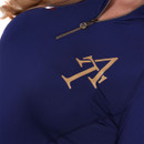 Shires Aubrion Women's Team Long Sleeve Base Layer - Navy