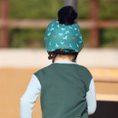 Shires Children's Tikaboo Hat Cover - Green Horse