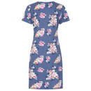 Lazy Jacks Women's T-Shirt Dress - Wildflower Print