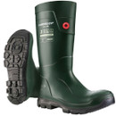 Dunlop Unisex Purofort Terrapro Full Safety Wellington Boots - Green