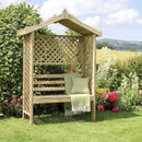 Zest Outdoor Living Rutland Wooden Garden Arbour