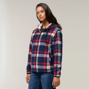 Hard Yakka Women's Check Zoodie - Multicoloured