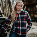 Hard Yakka Women's Check Zoodie - Multicoloured