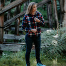 Hard Yakka Women's Check Zoodie - Multicoloured
