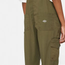 Dickies Women's Protective Bib - Rinsed Military Green