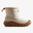 Hunter Womens Intrepid Short Snow Boots - White Willow