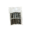 Pack of black floral stem wire reels in clear plastic packaging on a white background, suitable for floristry, wreath making and general craft use.