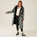 Regatta x Orla Kiely Women's Changing Robe - Raincloud Grey