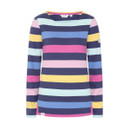Lazy Jacks Women's Multistripe Breton Top - Twilight 