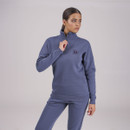 Shires Aubrion Women's Serene Half Zip Sweatshirt - Blue