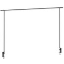Assembled table stand in silver