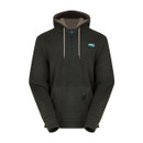 Front view of Ridgeline Ballistic fleece in Deep Forest colour