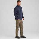 Front view of a man wearing a Ridgeline Narvik Fleece in a Navy colour