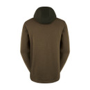 Rear view of Ridgeline Men's South Island Hoodie - Olive