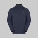Front view of Ridgeline Baseline Zip Top in Navy
