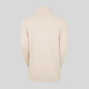 Rear view of a Ridgeline Narvik Fleece in a mushroom colour