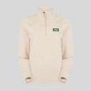 Front view of a Ridgeline Narvik Fleece in a mushroom colour