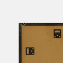 A close up of the two hinges on the back of the photo frame to allow it to be portrait or landscape.