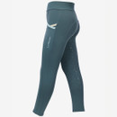 A pair of petrol blue coloured breeches