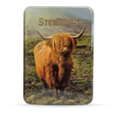 A Highland Cow Biscuit Tin