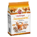 Package of Wicklein Meisterzinger Tassenwichtel gingerbread cookies. The design features cookies around a mug, with warm orange and gold tones suggesting a festive mood.