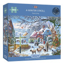 A jigsaw puzzle box