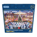 A jigsaw puzzle box