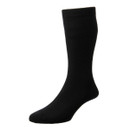 HJ Hall Women's Original Cotton Softop Socks - Black