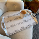 House & Herd Elephant Tea Tray - Grey