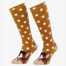 A pair of horse themed socks