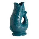 An Agave coloured gluggle jug