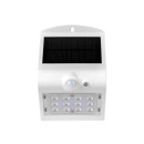 Luececo 1.5W Solar Outdoor Wall Light - White