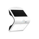 Luececo 1.5W Solar Outdoor Wall Light - White