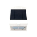 Luececo 3.2W Solar Outdoor Wall Light - White